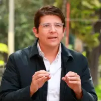 El senador y precandidato presidencial del Centro Democrático, Miguel Uribe Turbay. FOTO CORTESÍA