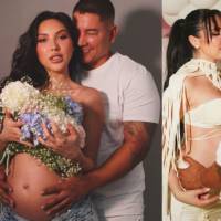 La pareja le dio la bienvenida a su nuevo hijo, Emiliano a través de un conmovedor video. Imagen, Redes Sociales.