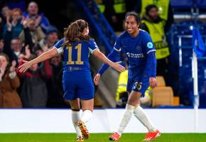 Mayra Ramírez debutó con Chelsea en Champions, marcó gol y avanzó a la semifinal