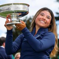 La golfista caleña María José Marín se coronó campeona del Augusta National Women’s Amateur que se disputó en Georgia, Estados Unidos. FOTO GETTY 