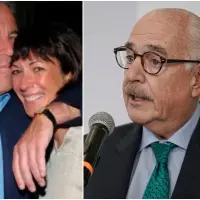 Ghislaine Maxwell cumple una pena de 20 años tras ser condenada en 2021 por reclutar menores de edad para Feffrey Epstein. FOTOS: Getty y Colprensa
