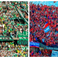 La respuesta de los hinchas de Nacional y Medellín durante el primer semestre, con sus asistencias al Atanasio, fue positiva. FOTOS CAMILO SUÁREZ