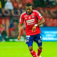 El delantero nariñense Ménder García, de 26 años, es uno de los futbolistas importantes en el planteamiento de Alejandro Restrepo. FOTO: CAMILO SUÁREZ