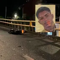 Laurence Torres Pineda (detalle) murió luego de perder el control de su motocicleta contra un separador. Llevaba en su bolsillo una lista de sueños que pretendía cumplir y que se quedaron tras este golpe. FOTOS: CORTESÍA EL ITAGÜISEÑO