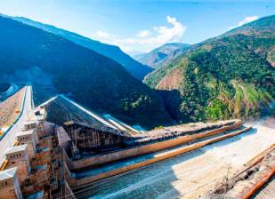 Proyecto hidroeléctrico Ituango, ubicado en el norte del departamento. FOTO Esneyder Gutiérrez