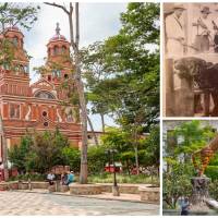 Amalfi, ubicado en el Nordeste antioqueño, tiene una identidad muy marcada con base en la historia de la caza de un jaguar al que llaman tigre. La imagen antigua es una foto enmarcada en la alcaldía del municipio. FOTOS Esneyder Gutiérrez 