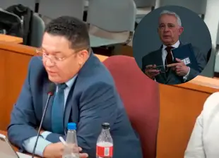 Bladimir Cuadro es el delegado de la Procuraduría en el juicio penal al expresidente Álvaro Uribe. FOTO: Captura de video
