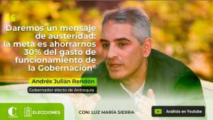 “No creo en la paz total, me parece que es un engaño total”: Andrés Julián Rendón