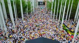 En fotos: Colombia mostró su descontento contra el gobierno de Petro