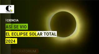 Así fue el eclipse total de sol 