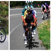 Buitrago y Egan, colombinos protagonistas en la edición 80 de la Vuelta a España. FOTOS X-BAHRAIN E INEOS