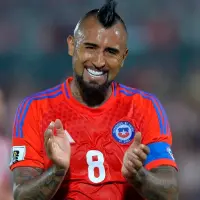 Arturo Vidal, de 37 años de edad, es uno de los referentes del fútbol chileno. FOTO AFP