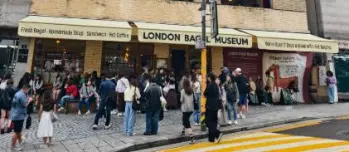 El London Bagel Museum es uno de los cafés más famosos de Corea del Sur. FOTO: redes sociales.  El London Bagel Museum es uno de los cafés más famosos de Corea del Sur. FOTO: redes sociales.