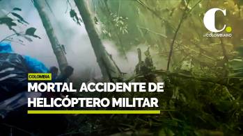 Helicóptero militar se accidentó; no habría sobrevivientes