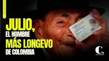 ¿Cuántos años tiene el hombre más longevo de Colombia?