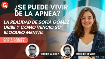 ¿Se puede vivir de la apnea? La realidad de Sofía Gómez Uribe y cómo venció su bloqueo mental