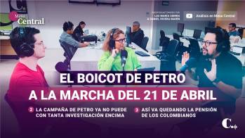 El boicot de Petro a la marcha del 21 de abril