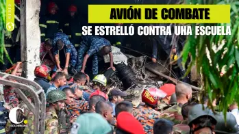 Tragedia aérea en Bangladés cobra la vida de varios niños