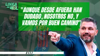“Aunque desde afuera han dudado, nosotros no, y vamos por buen camino”: Gandolfi