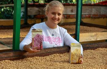 Guayacán Café pertenece el Cluster de Café de la Cámara de Comercio de Medellín para Antioquia. Allí hicieron alianzas para su proceso de exportación. FOTO MANUEL SALDARRIAGA