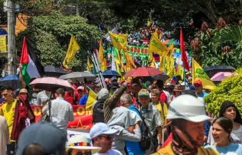 La CUT y la CGT, dos de los sindicatos más grandes del país, le retiraron su apoyo a la reforma laboral que será radicada este lunes en la Comisión Cuarta del Senado. FOTO: Camilo Suárez