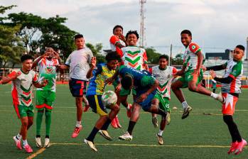 En el fútbol, Urabá goza de talento de exportación. Ya hay escuelas y clubes de formación. FOTO Manuel Saldarriaga