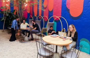 Los nómadas que llegan a Medellín provienen principalmente de ciudades como Nueva York (Estados Unidos),Londres (Inglaterra), Berlín (Alemania), Toronto (Canadá) y Sídney (Australia). FOTO JAIME PÉREZ