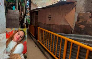 Dentro de esta vivienda de madera ocurrió el crimen de Ana Rosa Rodríguez, una venezolana de 29 años. El presunto responsable de crimen, quien sería su pareja, escapó del lugar. FOTO: ANDRÉS GARCÍA HERNÁNDEZ Y CORTESÍA