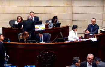 Desde ayer la plenaria del Senado tramita el proyecto de reforma laboral. FOTO tomada de YouTube