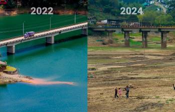 Los embalses siguen disminuyendo su nivel y hay alerta máxima en Colombia. FOTO: Jaime Pérez