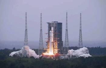 El satélite fue lanzado desde el Centro de Lanzamiento Espacial de Wenchang en la isla de Hainan. Foto: Tomada de X @SpaceNews