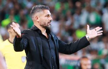 Javier Galdolfi quiere seguir en Nacional. Dijo que lo sucedido contra Sao Paulo quedó atrás y se deben enfocar en la Liga de Colombia. Foto: Manuel Saldarriaga Quintero.