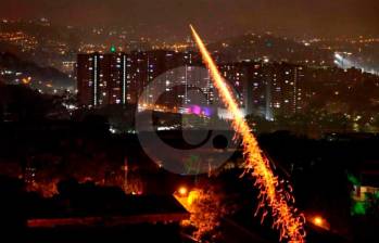 Alborada en Medellín dejó 3 quemados
