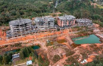 El proyecto Meritage quedó suspendido desde el año 2016 debido al pleito sobre la propiedad del terreno. FOTO: MANUEL SALDARRIAGA