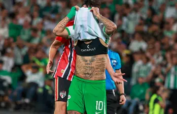 Edwin Cardona tuvo una serie para el olvido ante Sao Paulo. FOTO MANUEL SALDARRIAGA