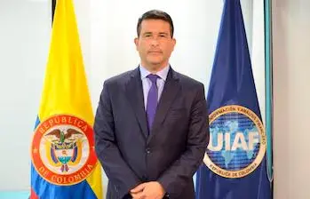 Luis Fernando Llinás fue nombrado en enero de 2025 como director de la Dian. FOTO: CORTESÍA UIAF.