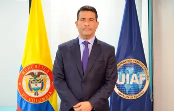 Luis Eduardo Llinás Chica estaba a cargo de la dirección general de la Unidad de Información y Análisis Financiero (UIAF). FOTO cortesía UIAF