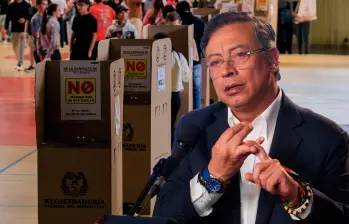 El Tribunal impuso medidas cautelares contra el presidente Gustavo Petro, ordenándole rectificar públicamente sus afirmaciones sobre presuntos fraudes en procesos electorales. FOTO Camilo Suárez y Presidencia