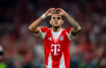 Luis Díaz llegó al Bayern Múnich a cambio de 75 millones de euros. Foto: Getty