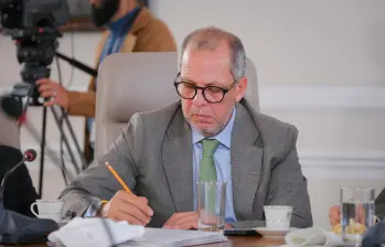 Alfredo Saade solo estuvo dos meses al frente de la jefatura de despacho de la Presidencia de Gustavo Petro. FOTO COLPRENSA