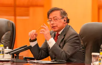 El presidente Gustavo Petro estará en China hasta el 17 de mayo. FOTO: Presidencia