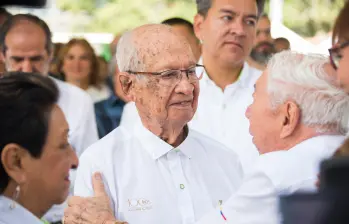 Don José María Acevedo cumplió 106 años el pasado 2 de agosto. FOTO: Archivo EL COLOMBIANO, Carlos Velásquez Don José María Acevedo cumplió 106 años el pasado 2 de agosto. FOTO: Archivo EL COLOMBIANO, Carlos Velásquez