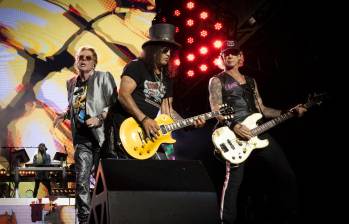 Gun’s N’ Roses vendrá por segunda vez a Medellín. FOTO Cortesía