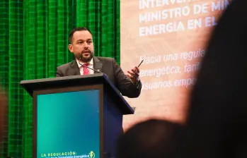 Edwin Palma, ministro de Minas y Energía. FOTO: Cortesía