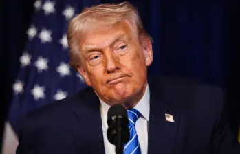 Donald Trump se refirió al “gesto” del gobierno de la presidenta interina Delcy Rodríguez. FOTO: Getty