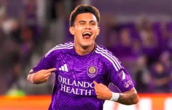El futbolista colombiano Nicolás Rodríguez fue una de las figuras del Orlando City en la temporada pasada. Foto: tomada del x de OrlandoCitySC