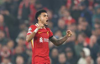 Luis Díaz era el décimo noveno jugador mejor pago del Liverpool. Foto: AFP
