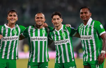 Juan Manuel Rengifo, Andrés Sarmiento, Milton Casco y Alfredo Morelos, entre las figuras del Nacional actual. Foto: Manuel Saldarriaga Quintero.