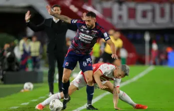 El delantero argentino Francisco Fydriszewski ha sido uno de los mejores futbolistas del DIM en los partidos previos a la final. FOTO: COLPRENSA