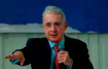 Expresidente Álvaro Uribe Vélez. FOTO COLPRENSA